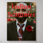 Indian Scammmer Poster (Vorne)