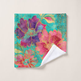 Indian style design waschlappen