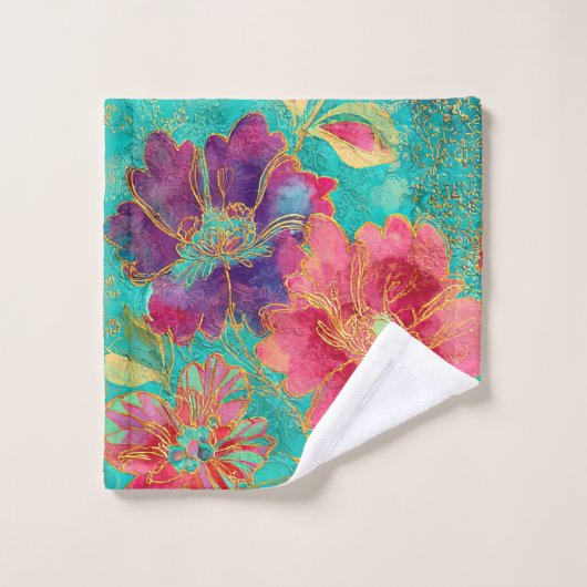 Indian style design waschlappen (Waschlappen)