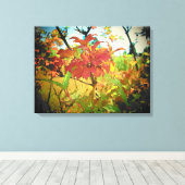 Indian Summer September Colors by djoneill Leinwanddruck (Insitu (Holzboden))