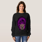 Indian Sweet Teddy Bear Chief Bear Costume Sweatshirt (Vorne ganz)