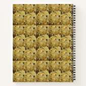 Indian Sweet Til Laddu Sweet Food Notizblock (Rückseite)