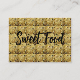 Indian Sweet Til Laddu Sweet Food Visitenkarte