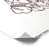 INDIAN TEPEE von NICHOLAS_COPYRIGHT_MINI... Poster (Ecke)