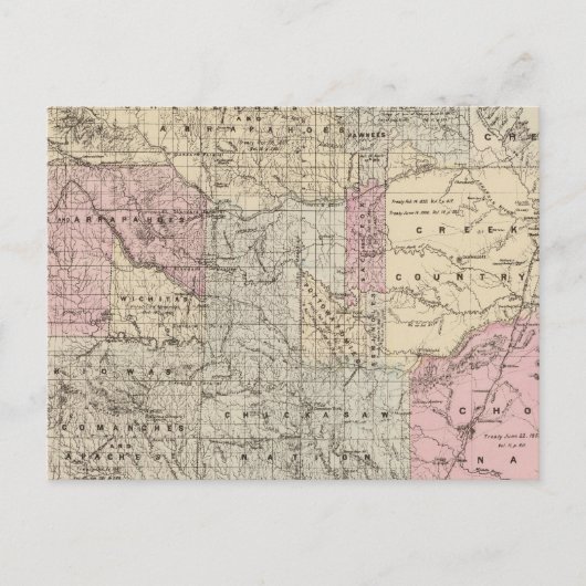 Indian Terr Postkarte (Vorderseite)