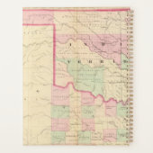 Indian Terr, Texas NW-Anteil Planer (Rückseite)
