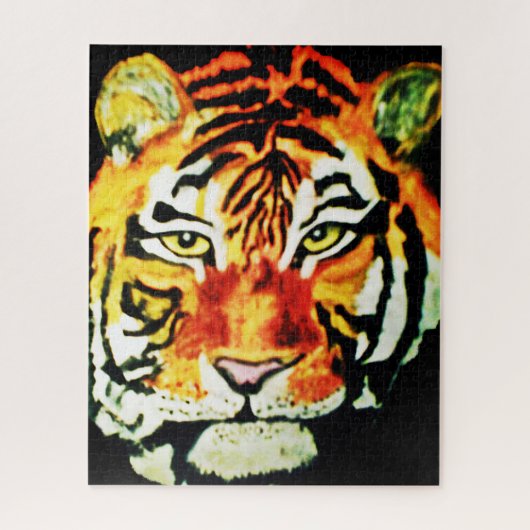 INDIAN TIGER-Rätsel Puzzle (Vertikal)