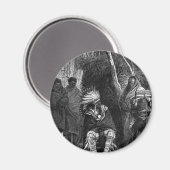 Indian Tribe Magnet (Vorderseite/Rückseite)