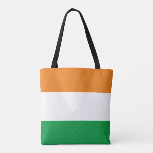 Indian Tricolor Flag Tasche (Rückseite)