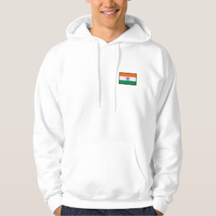 Indian Tricolor Tiranga Flag Hoodie