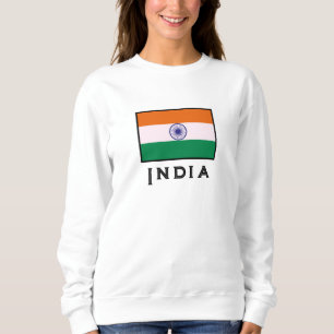 Indian Tricolor Tiranga Flag Sweatshirt