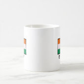 Indian Tricolor Tiranga Kaffeetasse (Mittel)