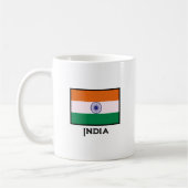 Indian Tricolor Tiranga Kaffeetasse (Links)