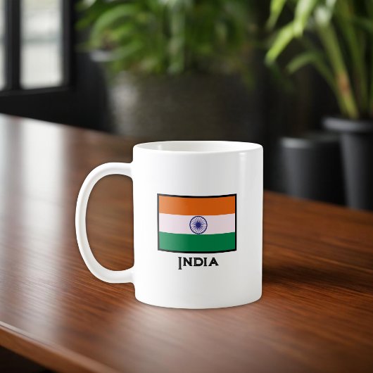 Indian Tricolor Tiranga Kaffeetasse