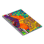Indian Turkish Festive Patchwork Mandala Notizblock (Rechte Seite)