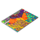 Indian Turkish Festive Patchwork Mandala Notizblock (Linke Seite)