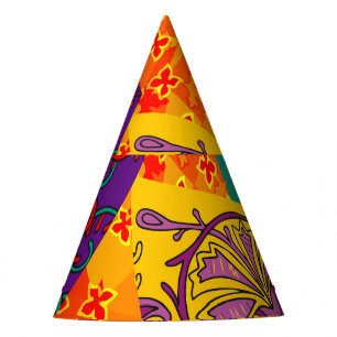 Indian Turkish Festive Patchwork Mandala Partyhütchen
