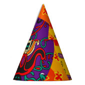 Indian Turkish Festive Patchwork Mandala Partyhütchen (Links)