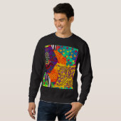 Indian Turkish Festive Patchwork Mandala Sweatshirt (Vorne ganz)