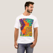Indian Turkish Festive Patchwork Mandala T-Shirt (Vorne ganz)