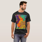 Indian Turkish Festive Patchwork Mandala T-Shirt (Vorne ganz)