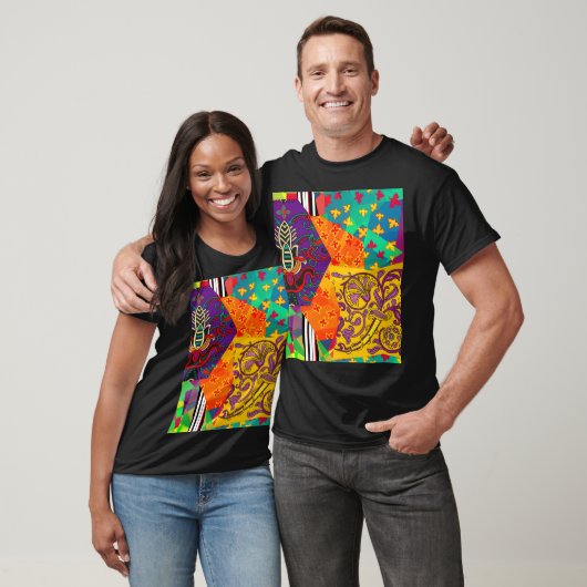 Indian Turkish Festive Patchwork Mandala T-Shirt (Unisex)