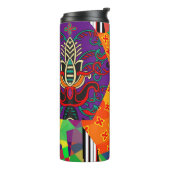 Indian Turkish Festive Patchwork Mandala Thermosbecher (Nach links gedreht)