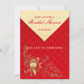 Indian Wedding - Einladung zur Brautdusche (Vorderseite)