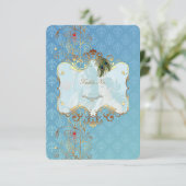 Indian Wedding II - Tischnummer Card (Stehend Vorderseite)