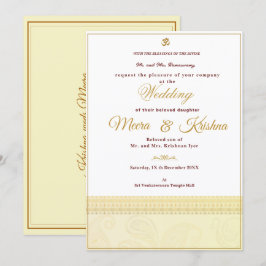  Indian Wedding Invitation  Einladung