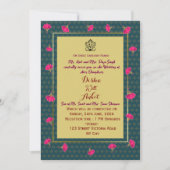 Indian Wedding Invitations Einladung (Vorderseite)