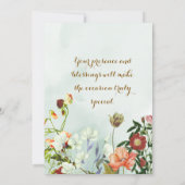 Indian Wedding Invitations  Einladung (Rückseite)