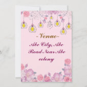 Indian Wedding Invitations Einladung (Rückseite)