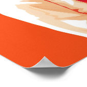 Indian Wedle Couple Begrüßungszeichen Poster (Ecke)