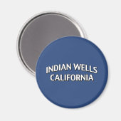 Indian Wells California Magnet (Vorderseite/Rückseite)