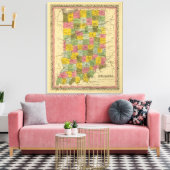 Indiana 10 leinwanddruck (Insitu (Wohnzimmer))