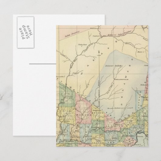 Indiana 4 postkarte (Vorne/Hinten)