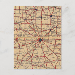 Indiana 5 postkarte