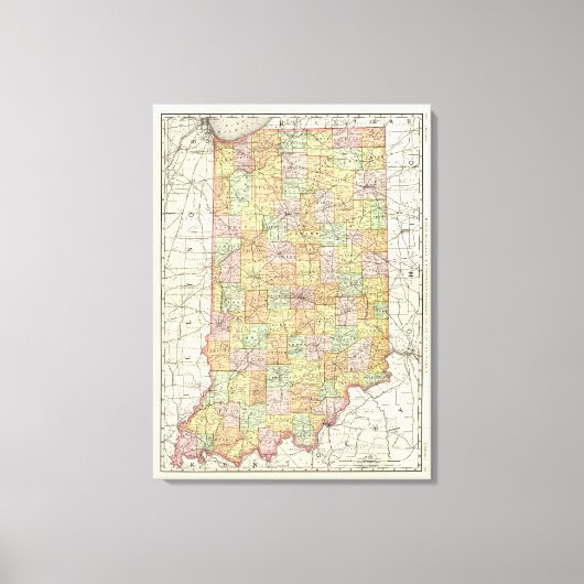 Indiana 6 leinwanddruck (Vorderseite)