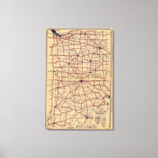 Indiana 6 leinwanddruck (Vorderseite)