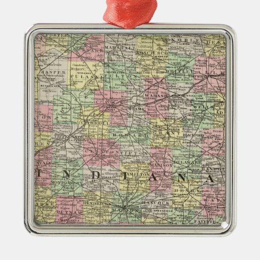 Indiana 6 silbernes ornament (Vorne)