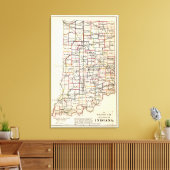 Indiana 7 leinwanddruck (Insitu (Wohnzimmer))