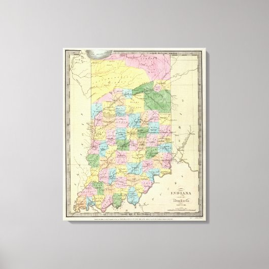 Indiana 7 leinwanddruck (Vorderseite)