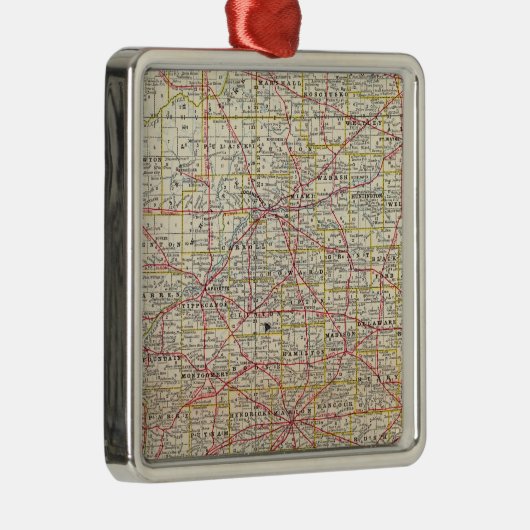 Indiana 7 silbernes ornament (Rechts)