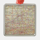 Indiana 7 silbernes ornament (Vorne)