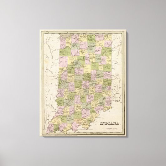 Indiana 8 leinwanddruck (Vorderseite)