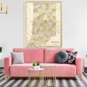 Indiana 8 leinwanddruck (Insitu (Wohnzimmer))