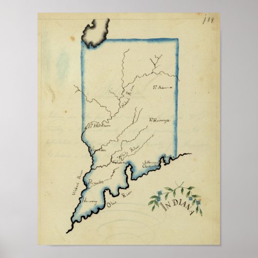 Indiana 8 poster (Vorne)