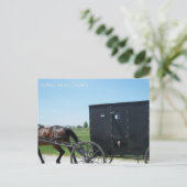 Indiana Amish Country Postkarte (Stehend Vorderseite)