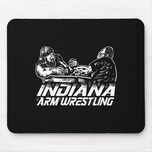 Indiana Arm Wrestling Mousepad (Vorne)